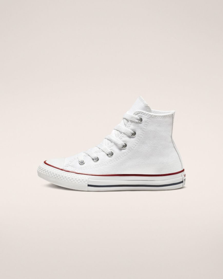 Tenisi Inalti Fete Converse Chuck Taylor All Star Clasici Albi | RO WIDGQ175